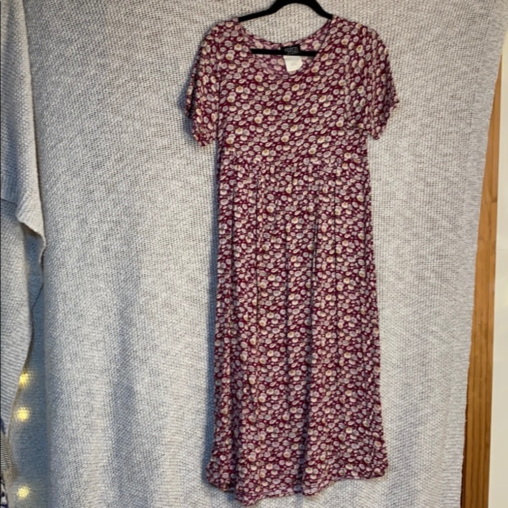 Fritzi Short Sleeved Midi/Maxi Length Dress (M) - Picture 1 of 6